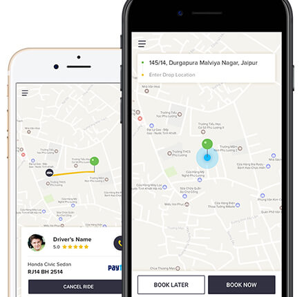 Taxi Booking app